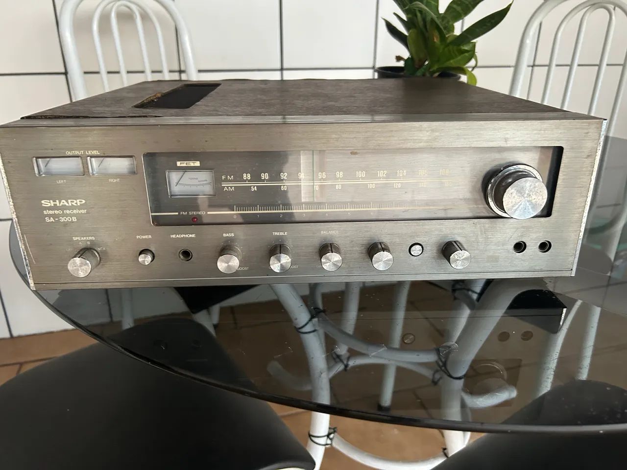 Receiver Sharp SA-300 B Estéreo Raridade e Super Conservado ...