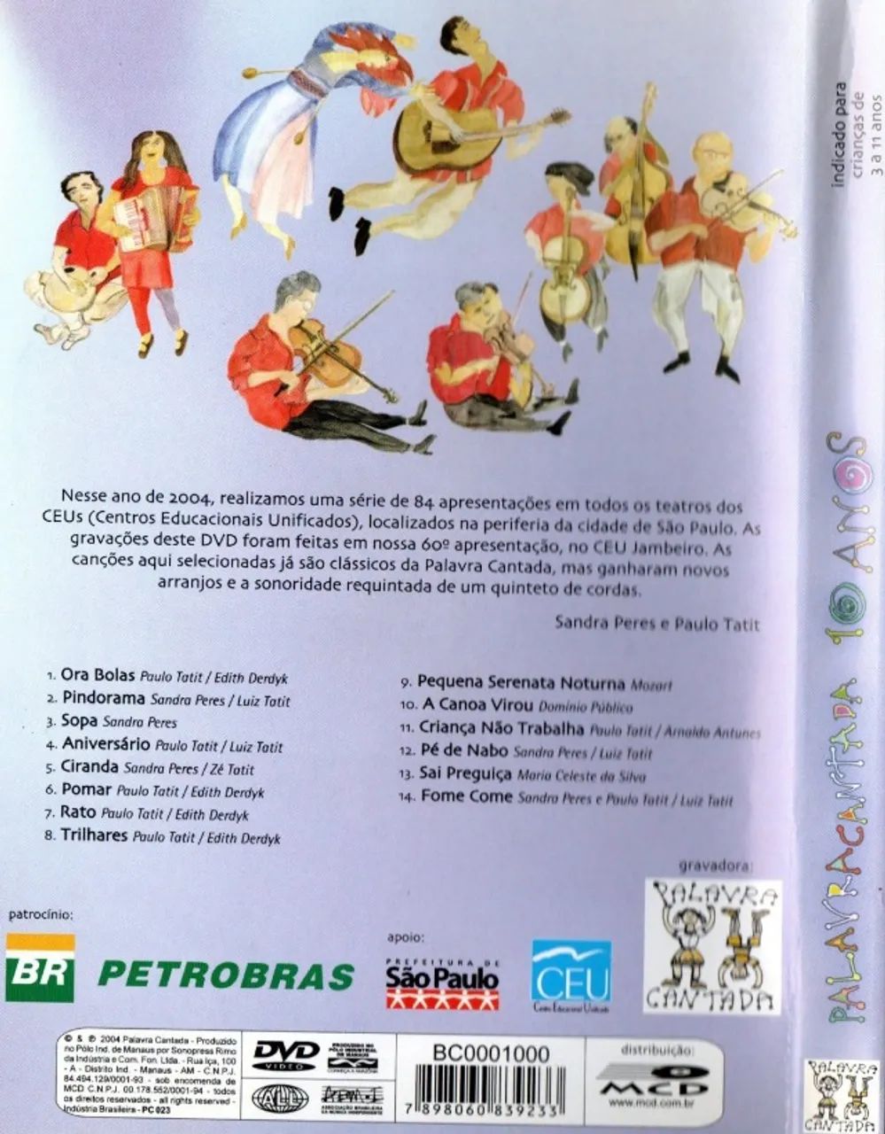 Dvd Palavra Cantada - 10 Anos - Foto 2