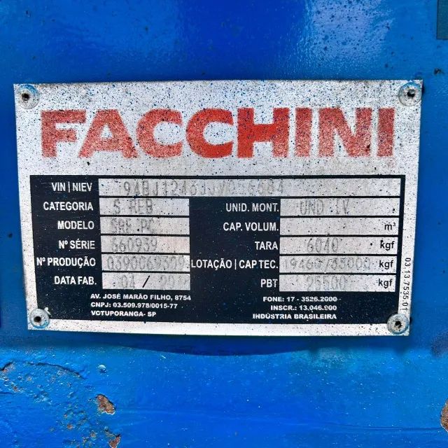 Carreta Bug Porta Conteiner Facchini 2018 Container C/ Pneus - Foto 15