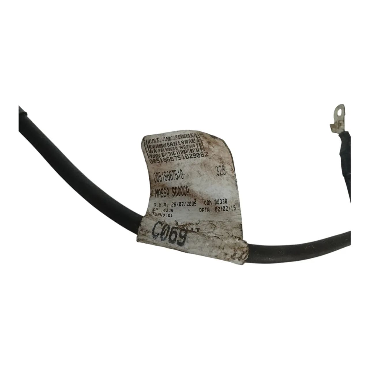 Cabo Negativo Bateria Fiat Novo Palio 2012 2013 2014 2019 - Foto 5