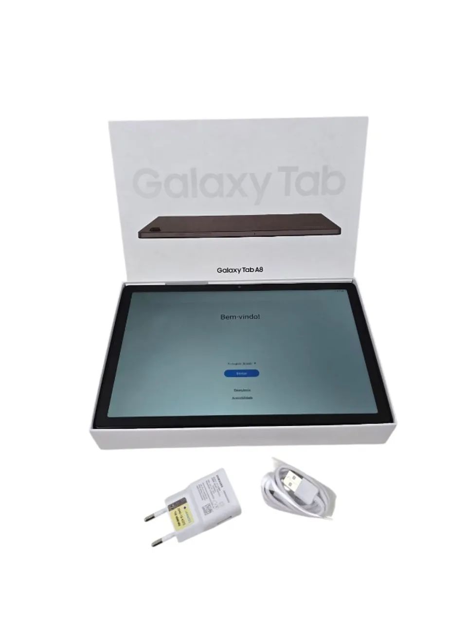 Samsung Galaxy Tab A8 Sm-x205 10,5'' 64gb - Leia Descrição Cinza (Usado)