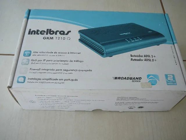 Intelbras ADSL2+ Modem Router GKM 121064842076340609122