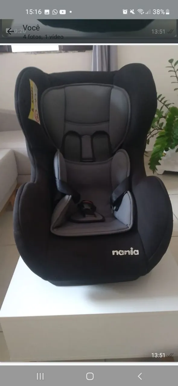 Caderinha infantil para carro
