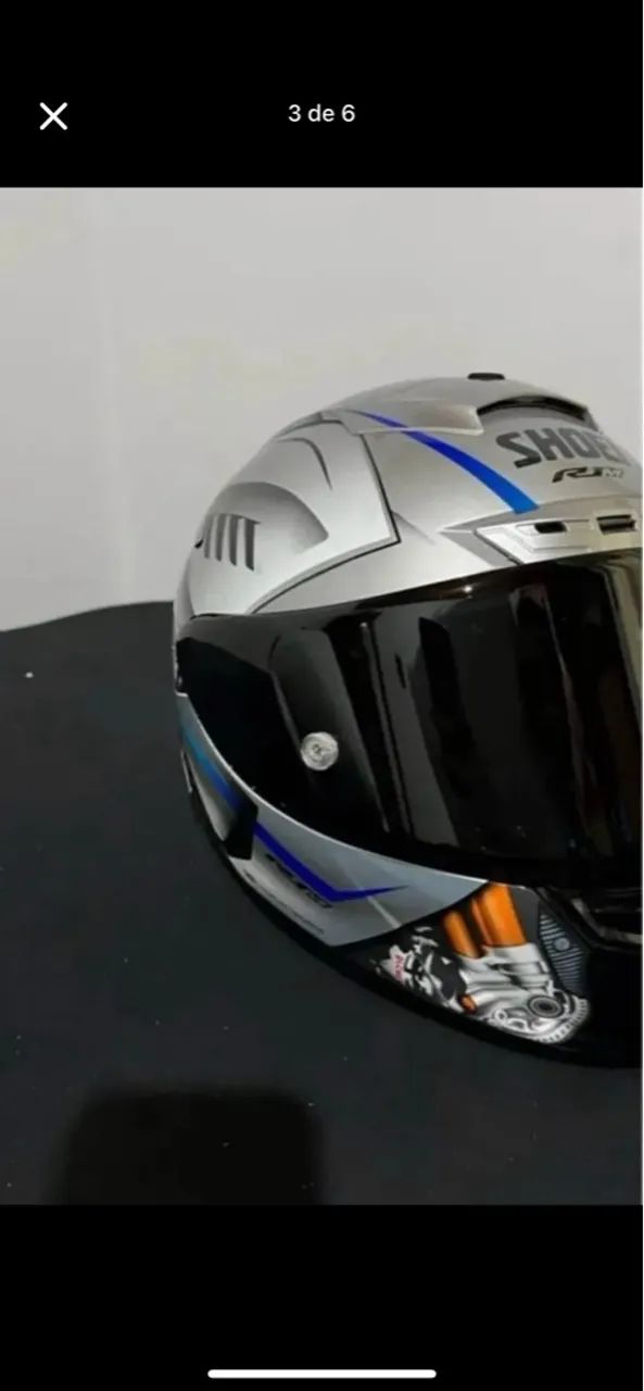 CAPACETE YAMAHA - SHOEI RJM - Foto 2