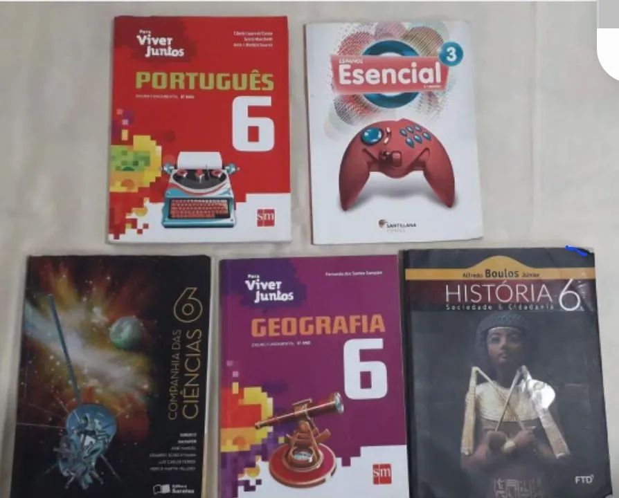 Livros 6 ano