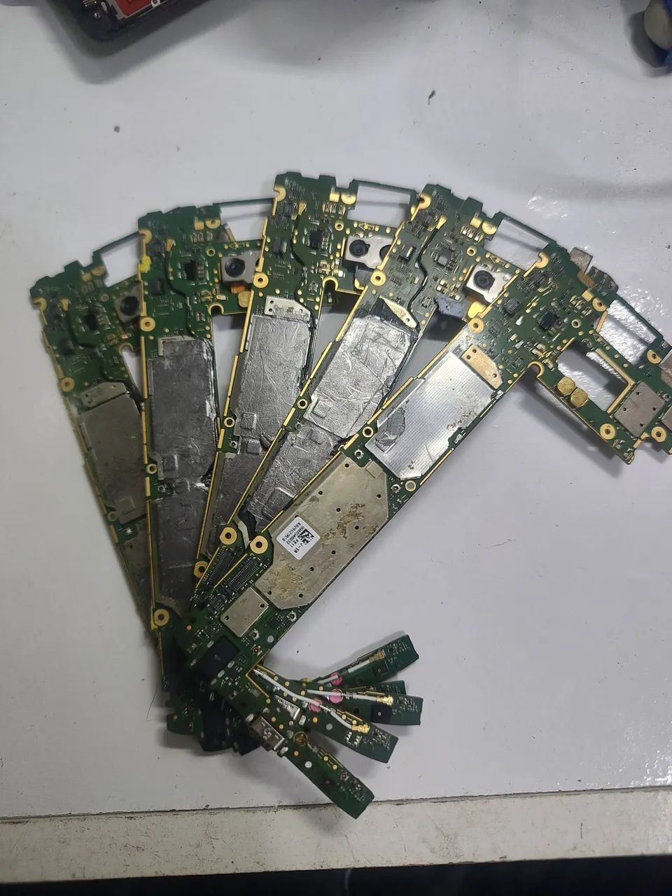 Placa principal moto G6 Plus (sucata)