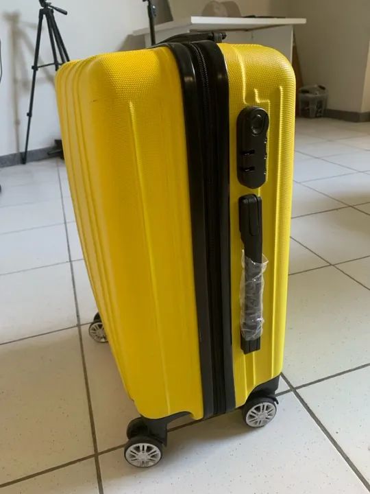 Mala de Viagem Amarela - Foto 2