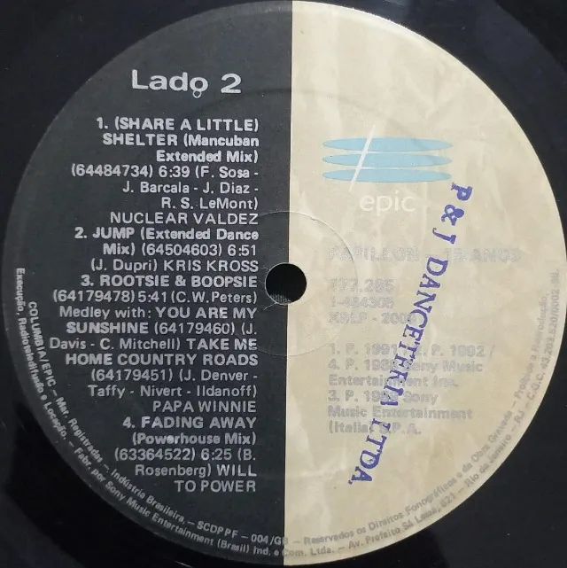 Disco de Vinil LP Papillon 15 anos - Foto 3