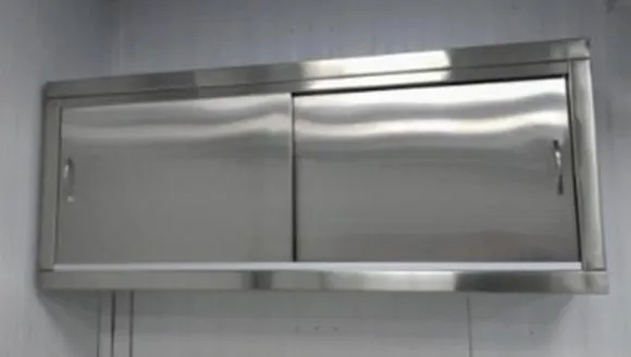 Armário aéreo de Aço Inox para Comércio