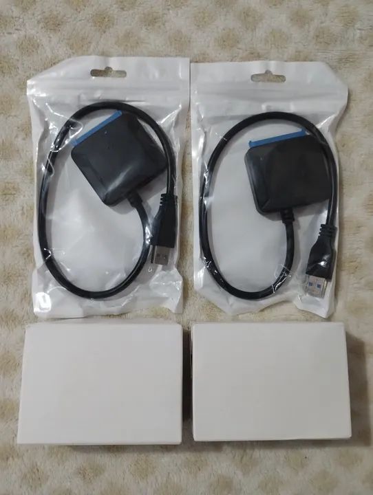 Leitor de HD 3.5" e 2.5" USB 3.0 com Fonte *Entrego Aceito Cartão - Foto 5