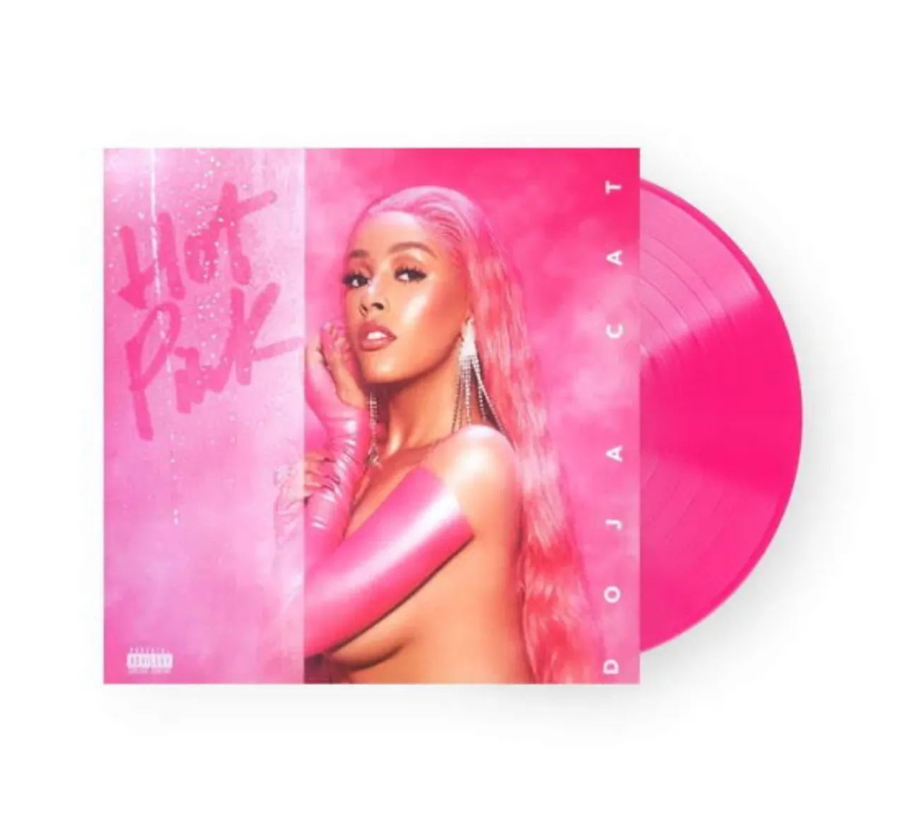 Doja Cat Hot Pink Disco de Vinil LP colorido 