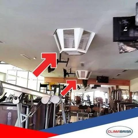 Climatizadores Industriais para Academias, lojas, restaurantes...