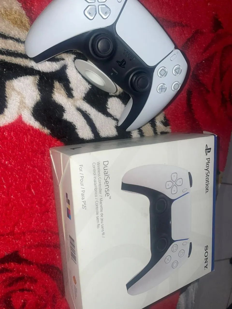 Controle DualSense ps5 branco nunca usado - Foto 2