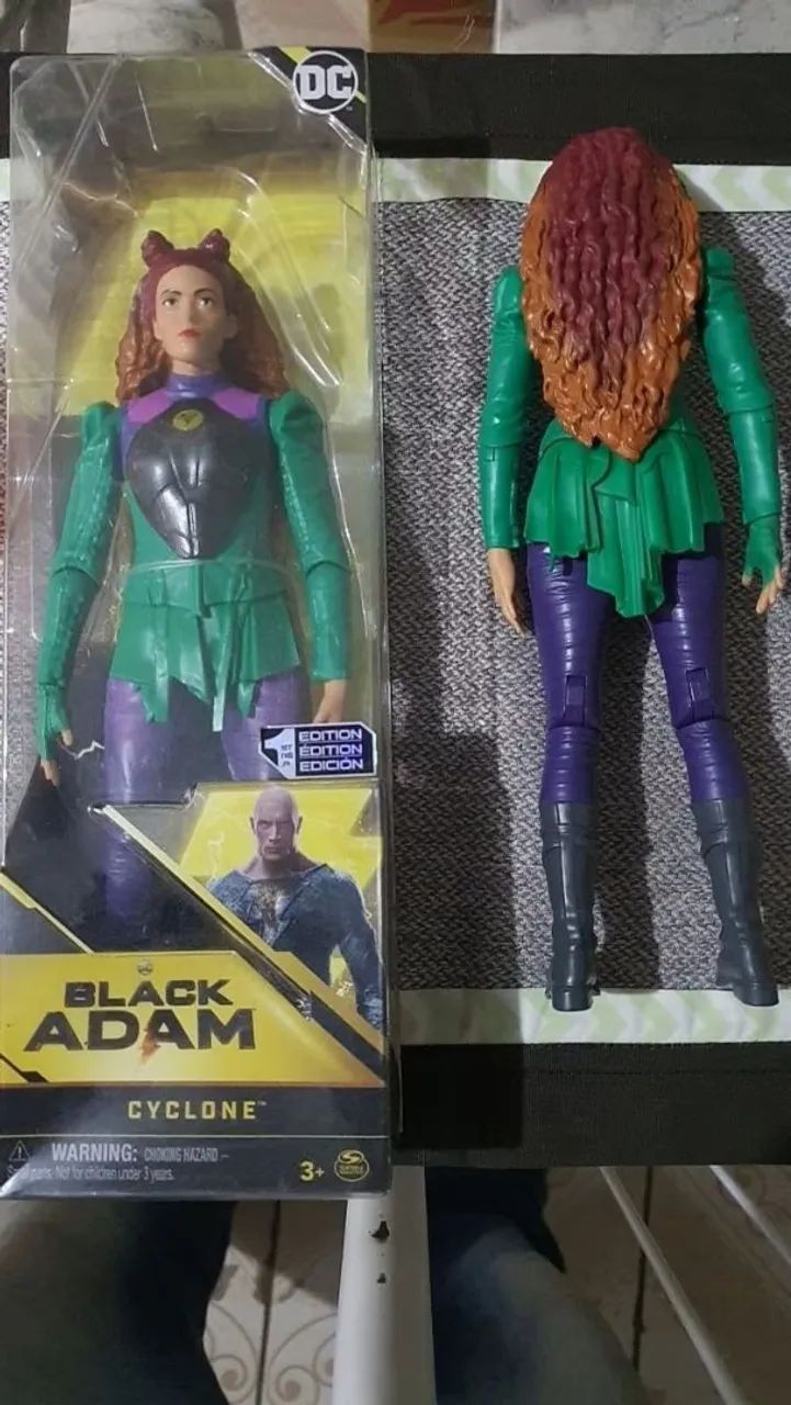 Action Figure Cyclone - Black Adam - Edição Colecionador - Hobbies e ...