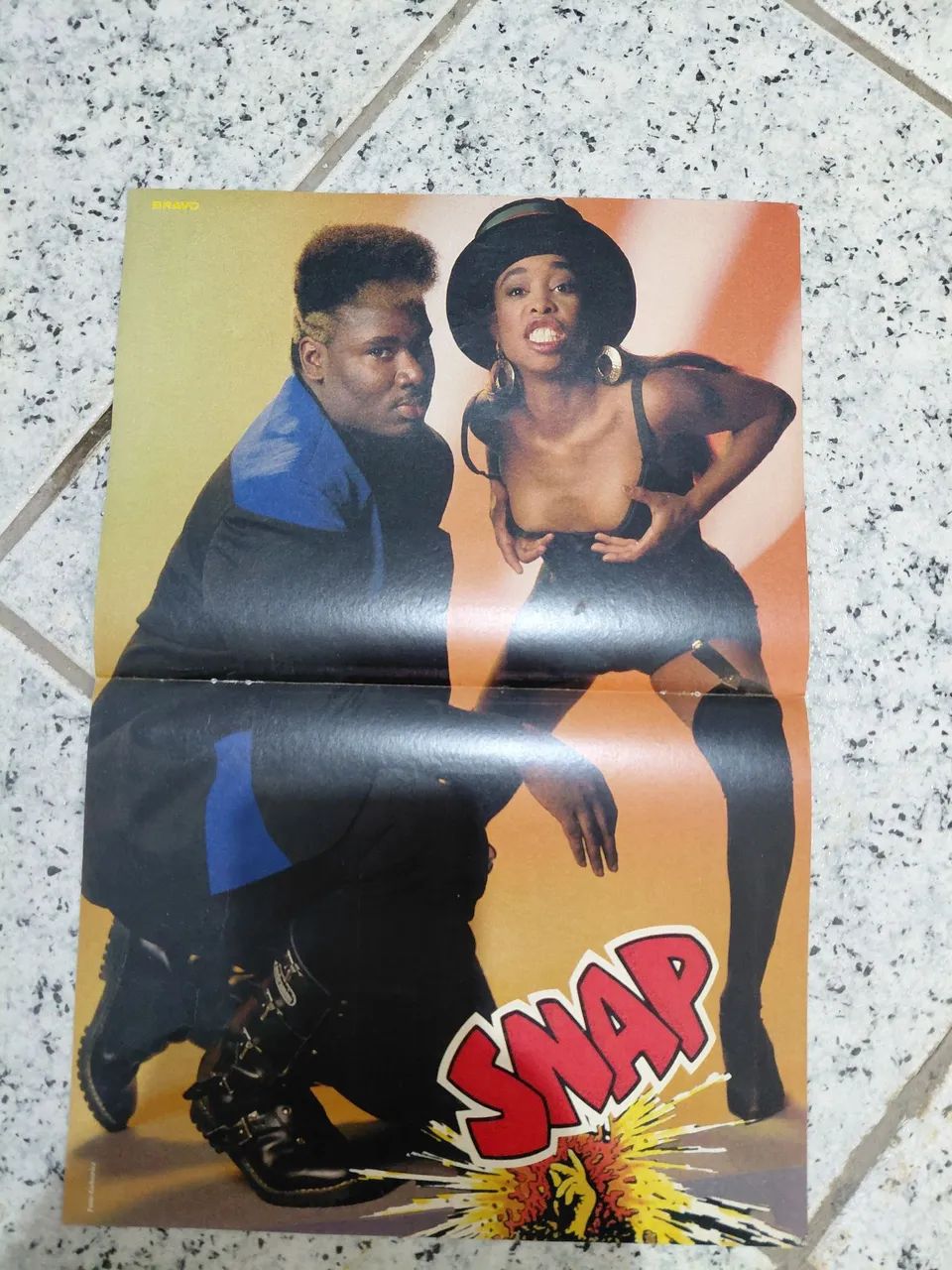 Pôster Snap - Revista Bravo - 90s