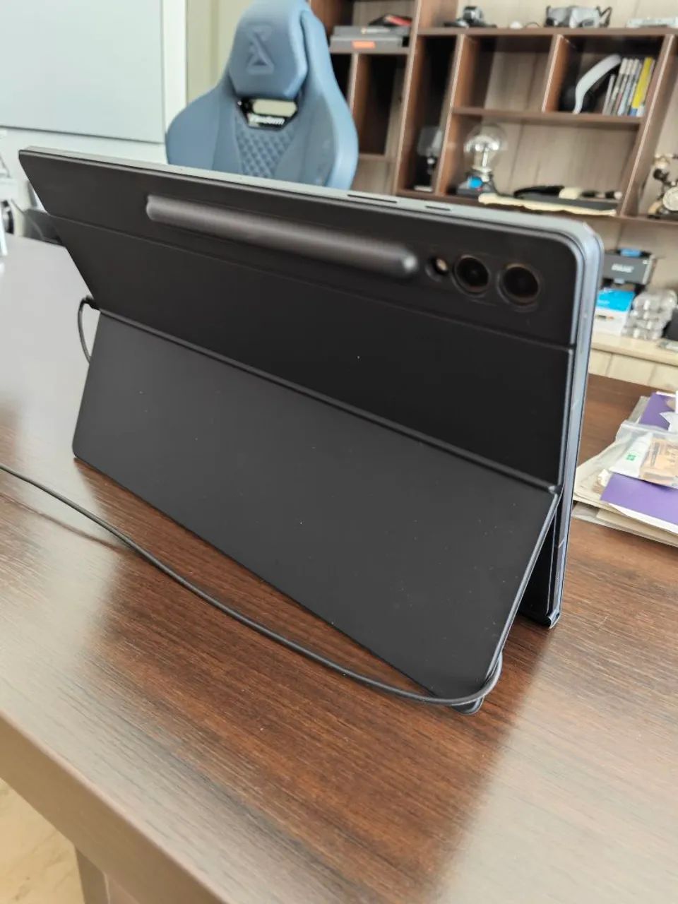 Samsung S9 Ultra c/ caneta e teclado/case - Foto 3