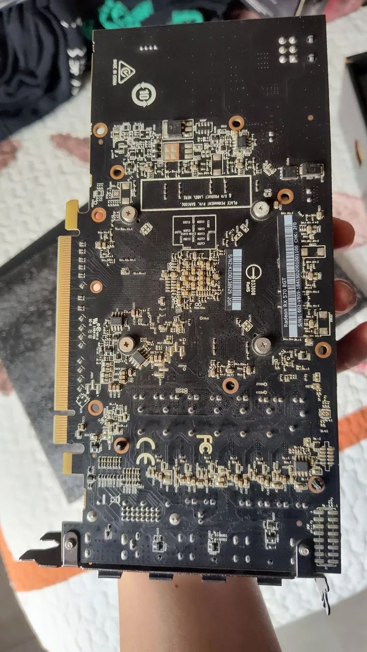 PLACA DE VÍDEO MSI RADEON RX570 8GB VRAM GDDR5  - Foto 2