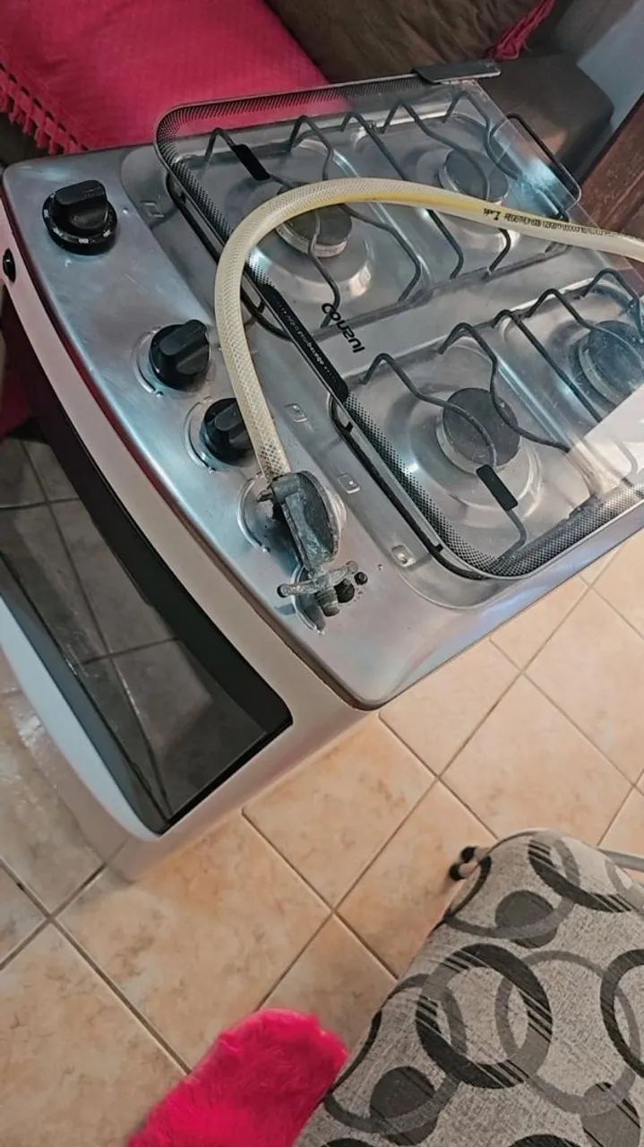 Fogão Consul 4 bocas com mangueira e válvula  - Foto 3