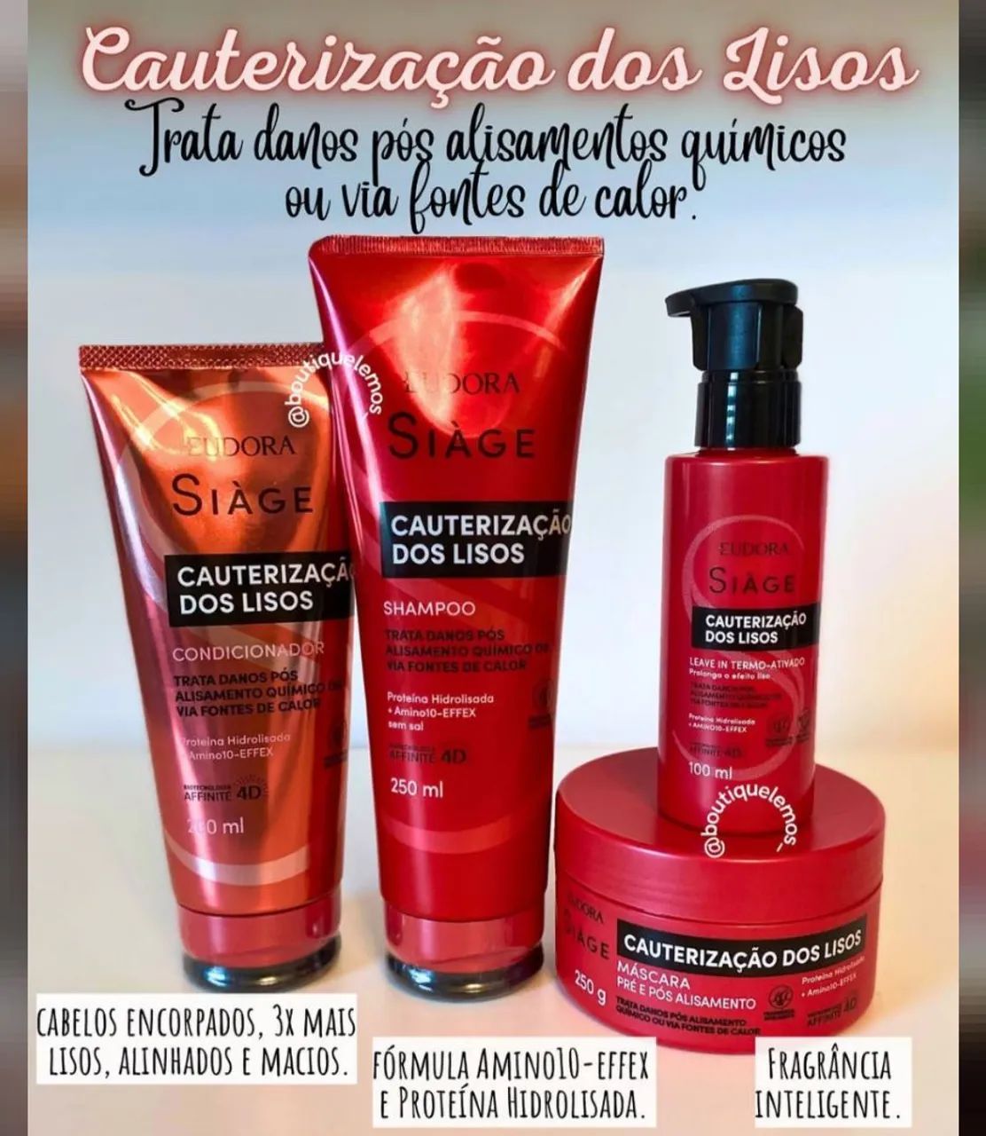 Combo SIAGE cauterização dos lisos 