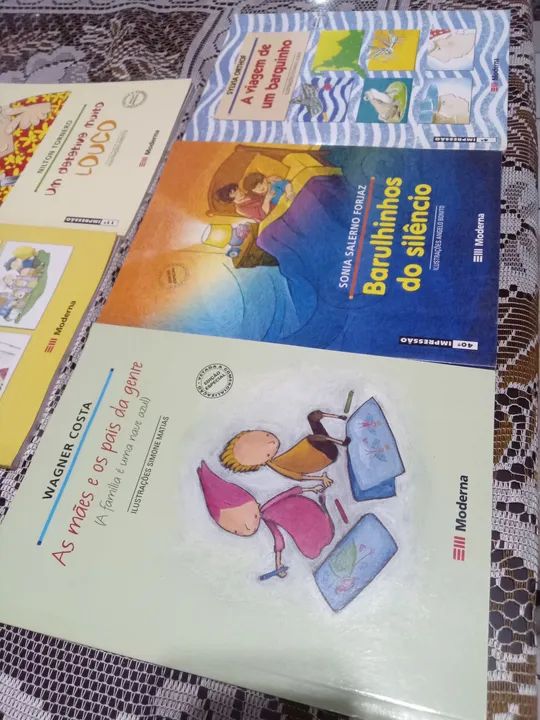 Cinco livros paradidáticos - Foto 4