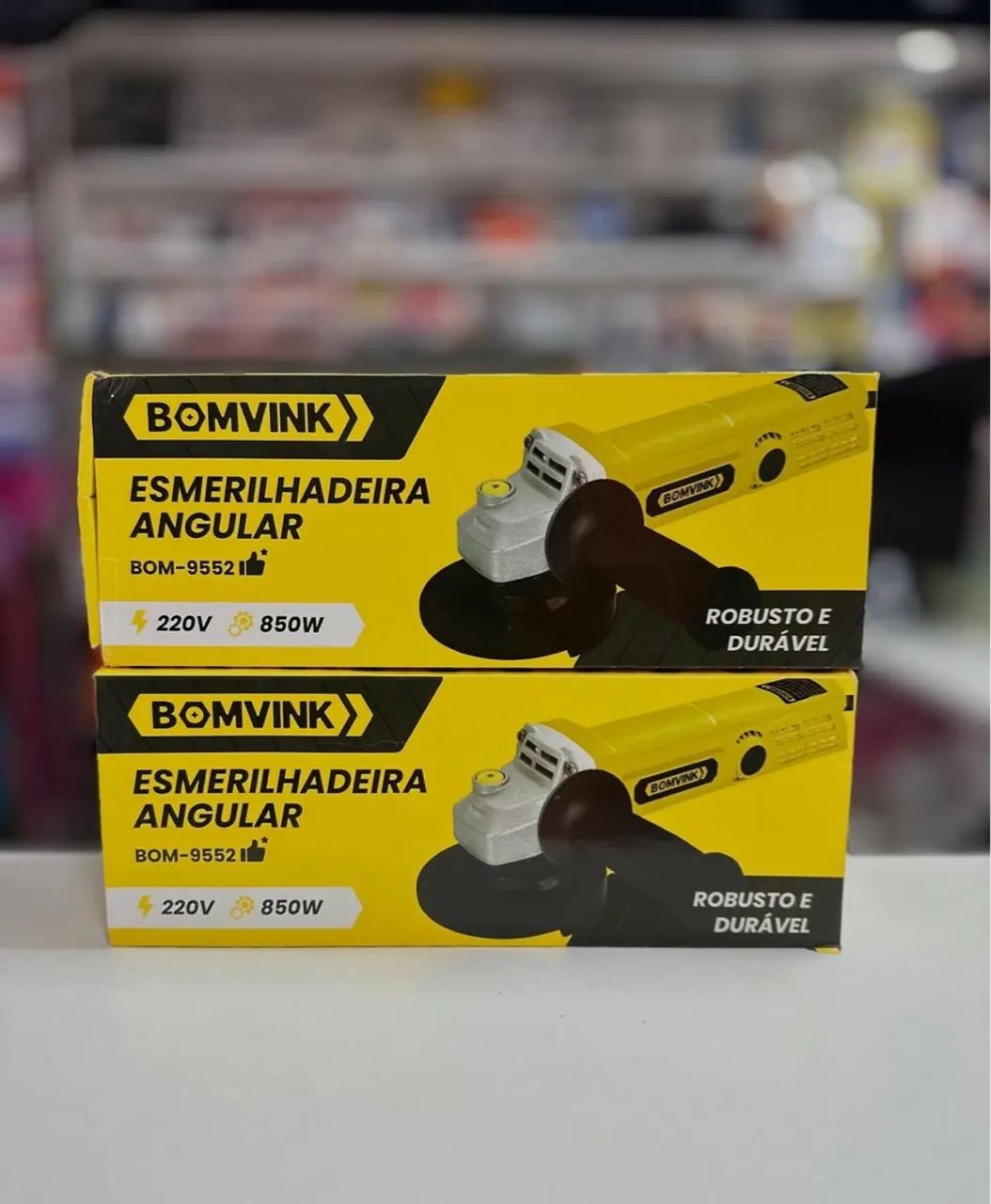 Esmerilhadeira Angular Bomvink 850W 220V - Robusta e Durável - Foto 2