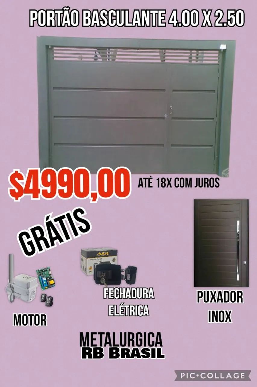 Portão basculantes   - Foto 4