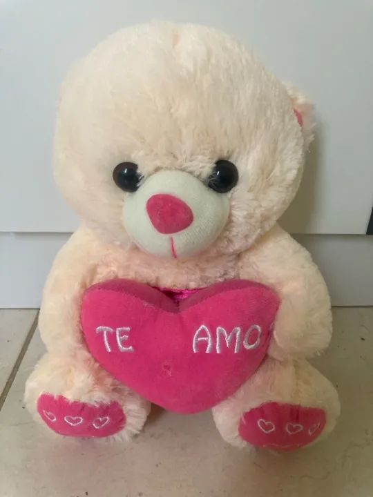 Urso de Pelúcia Te Amo - Brinquedo para Amantes