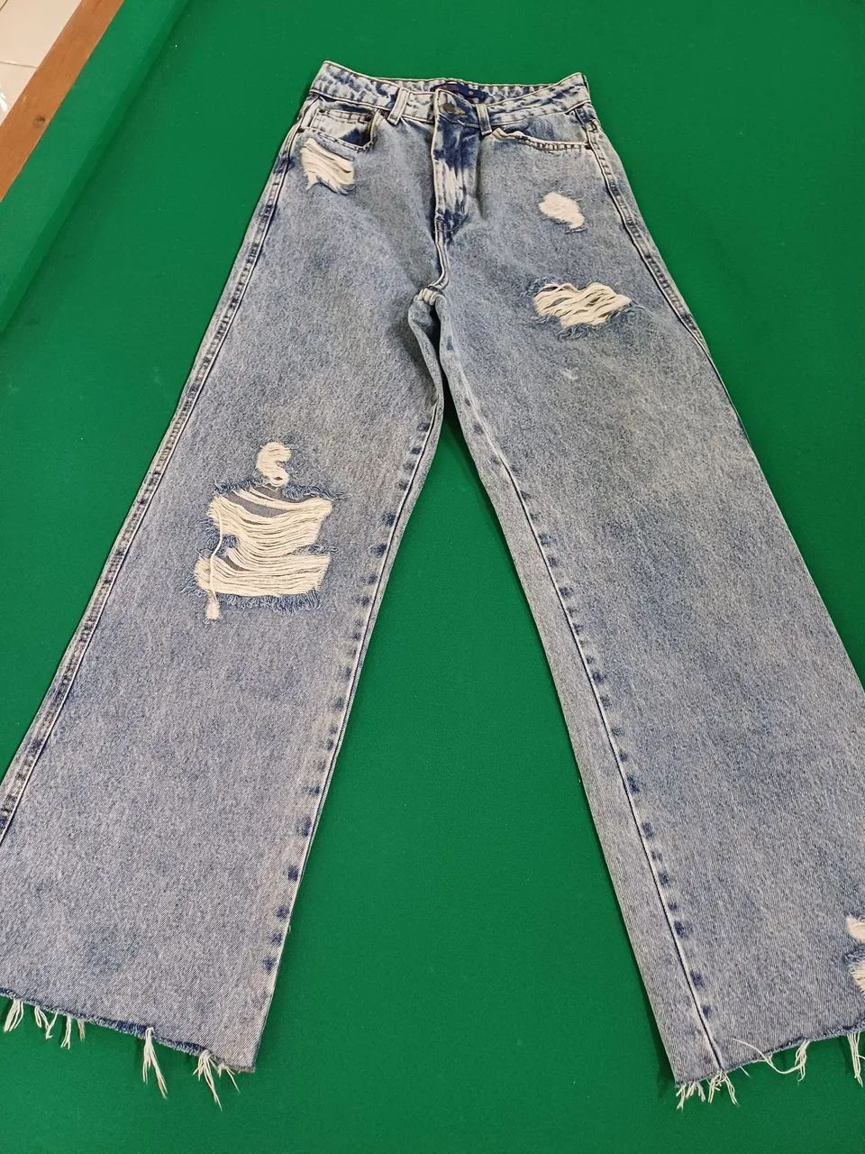Calça Jeans Wide Leg Renner