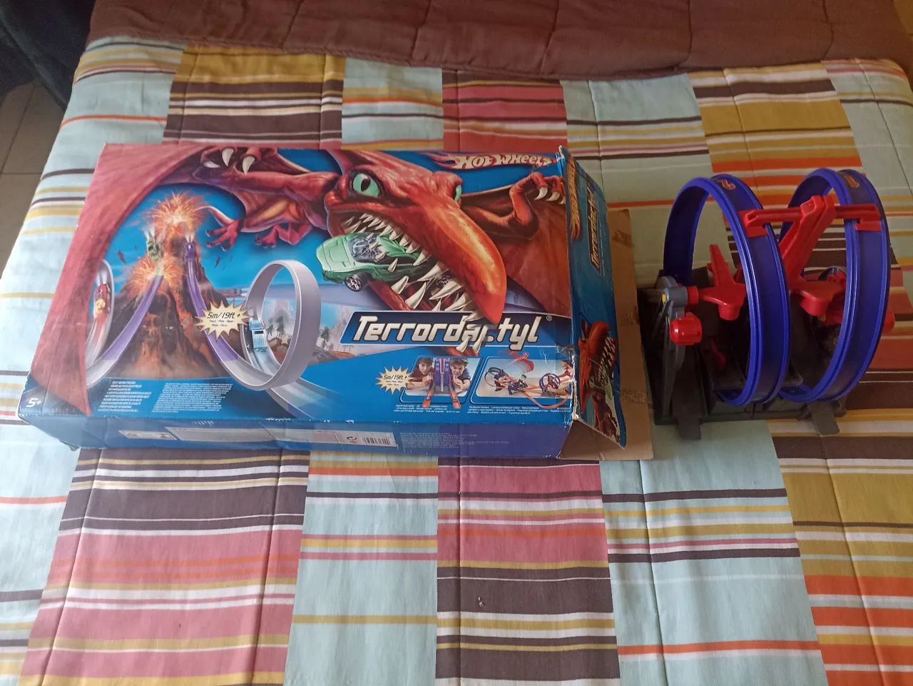 Pista Hot weels Terrordacytyl 2006 relíquia Brinquedos e Jogos