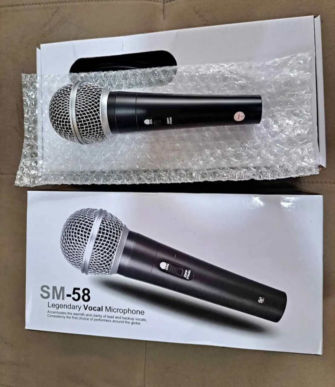 Microfone de fio