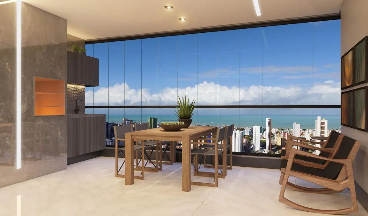 Apartamento com 4 dormitórios à venda, 174 m² por R$ 2.898.300,00 - Miramar - João Pessoa/