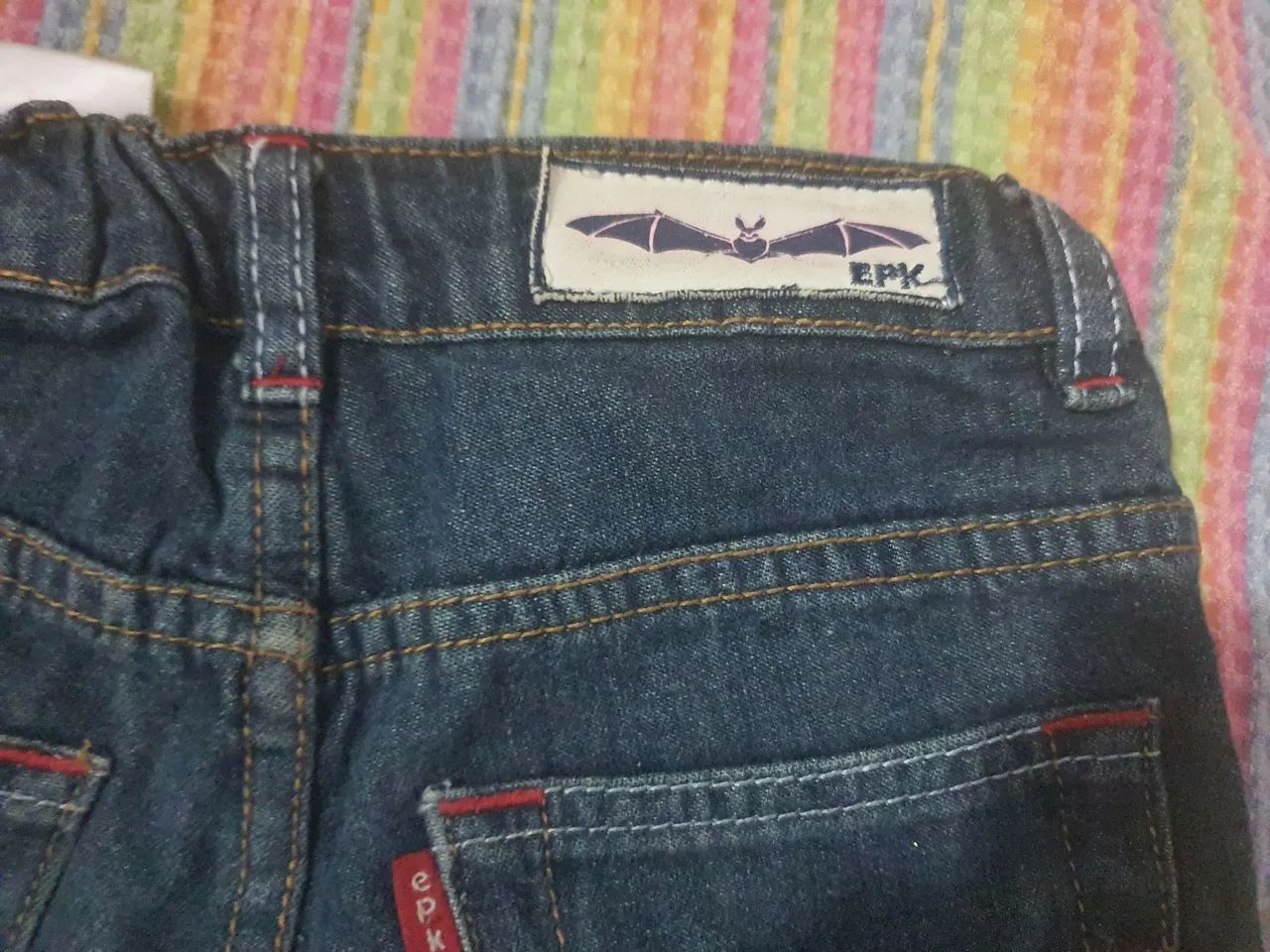 Calça Jeans Infantil EPK - Tamanho 4<br> - Foto 3