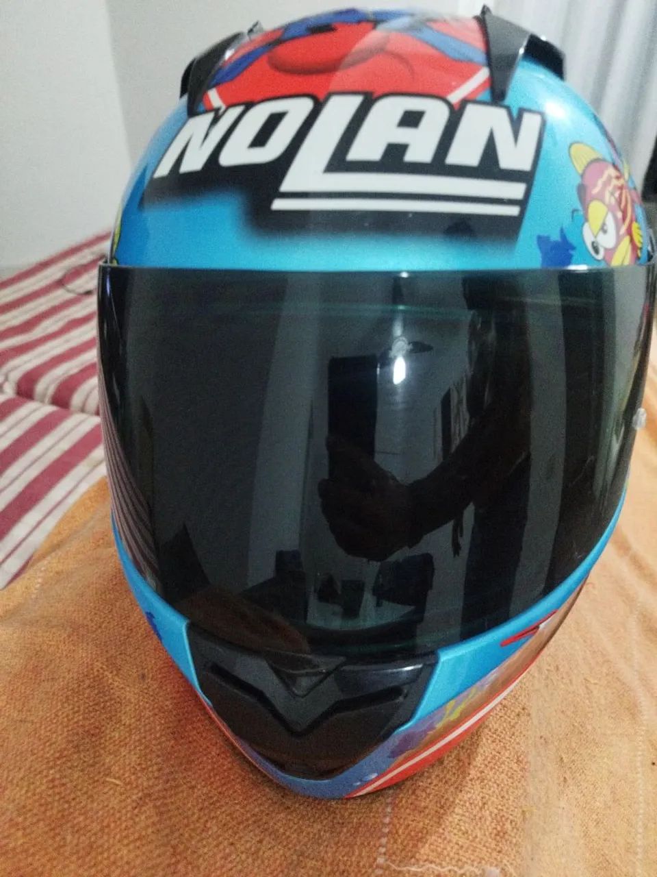 Capacete Nolan Italiano modelo Aquarium - Foto 2
