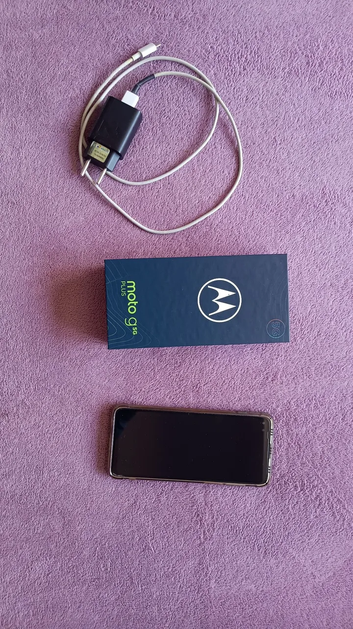 Vendo moto G 5g plus único dono