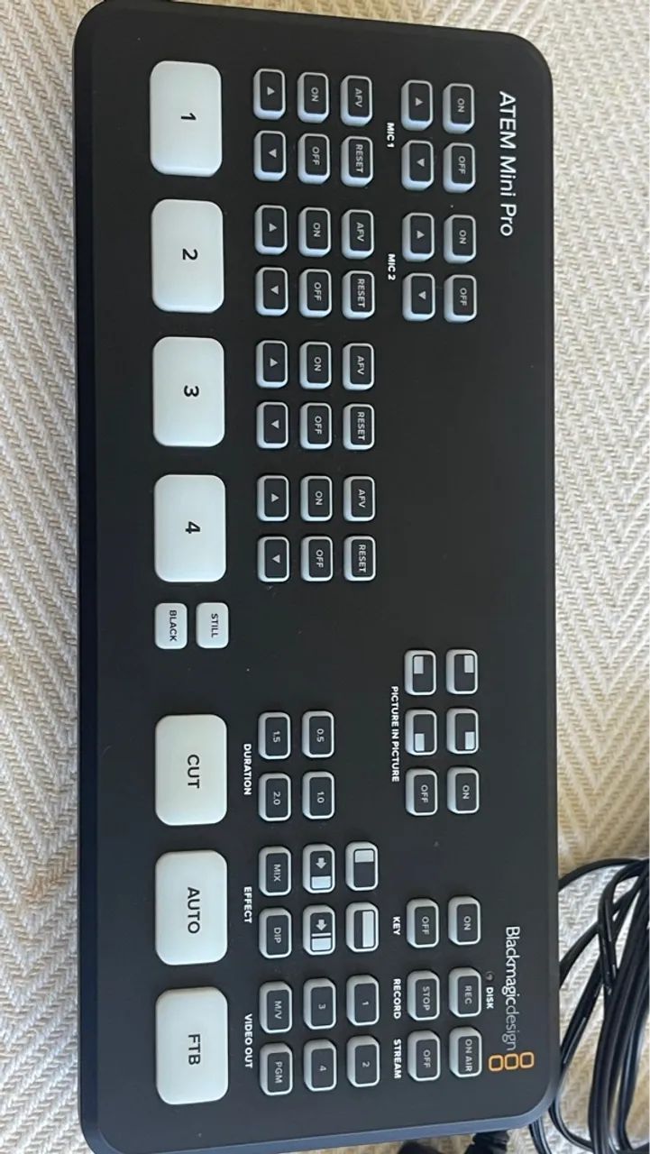 ATEM Mini Pro - Mesa de Corte Blackmagic Design - Foto 2