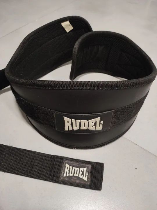 Cinturão RUDEL de estabilidade para levantamento de peso.