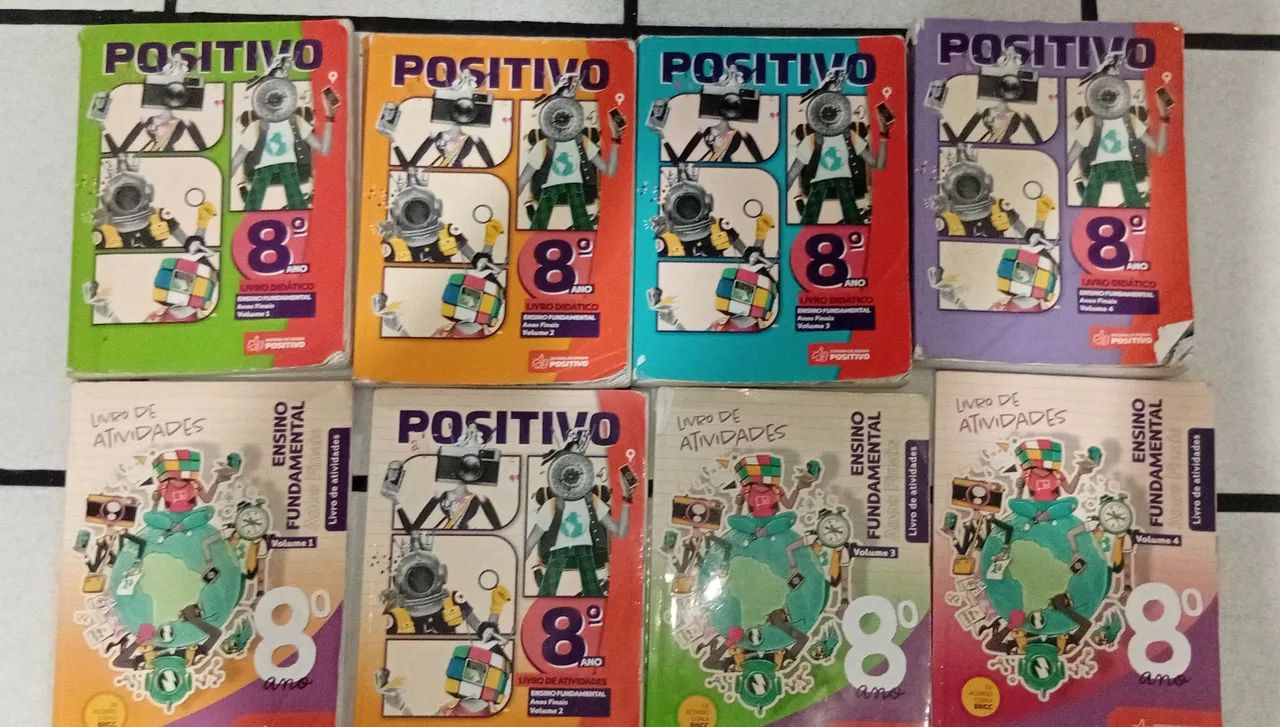 Livro Positivo 8º Ano Completo - Foto 2