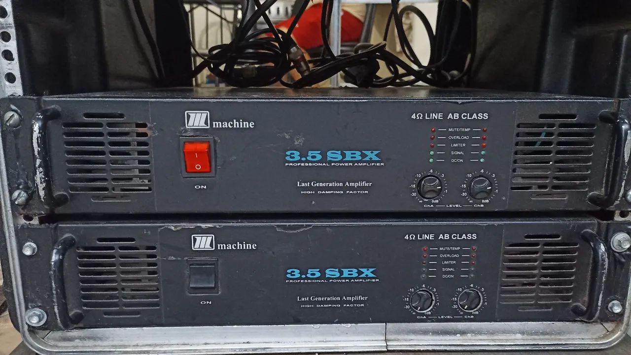 Amplificador de Potência 3.5 SBX 4? Line AB Class