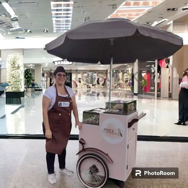 Carrinho de Doces, Salgados e Bolos