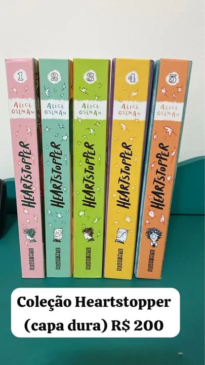 Heartstopper (Coleção completa) CAPA DURA