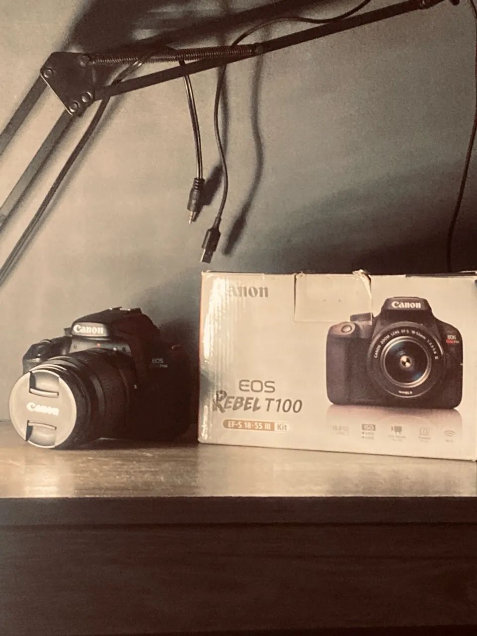 Canon EOS Rebel T100 - Câmera DSLR com Lente 18-55mm - Foto 6