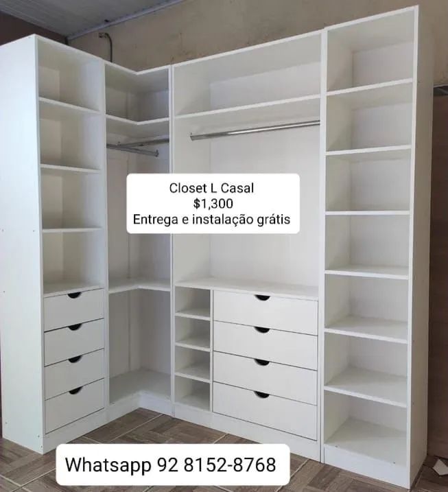 Closet modelos em L  - Foto 3