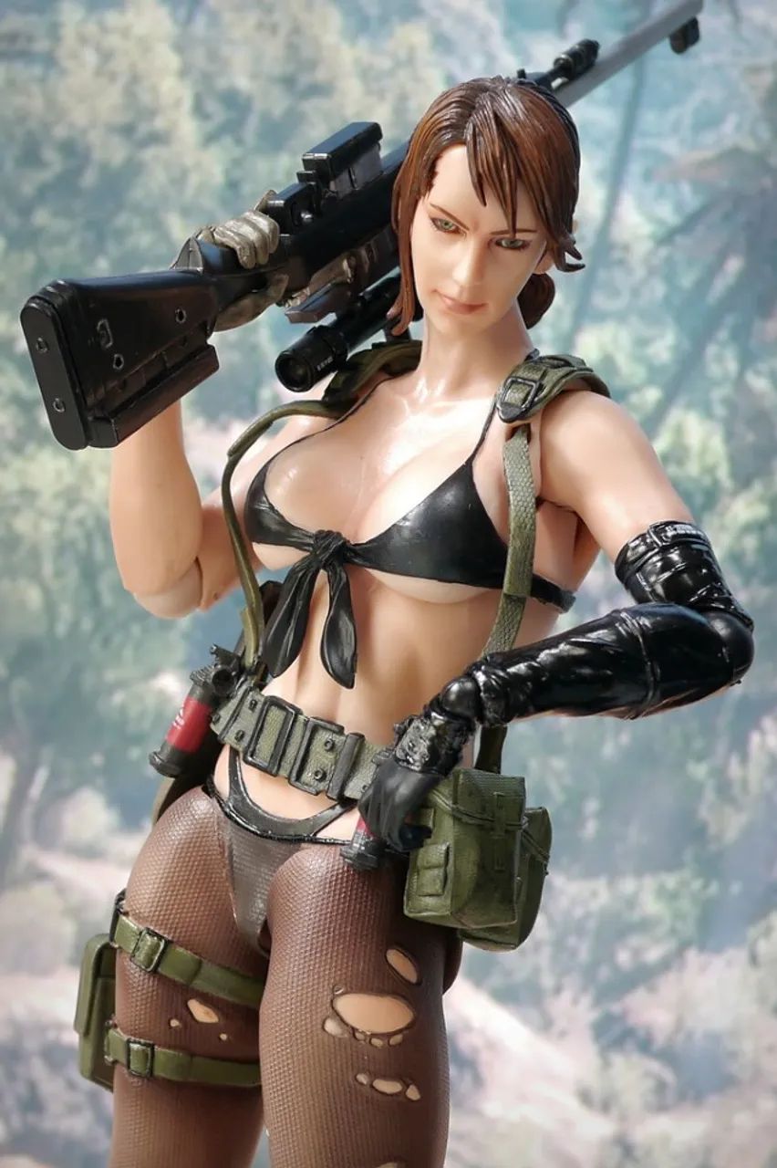 Play Arts Kai Quiet Sexy Sniper Metal Gear Solid V The Phantom