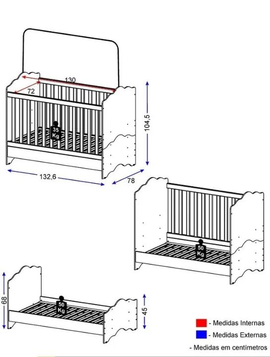 Promoção Berço 3 em 1  - 20/01/25   - Foto 3
