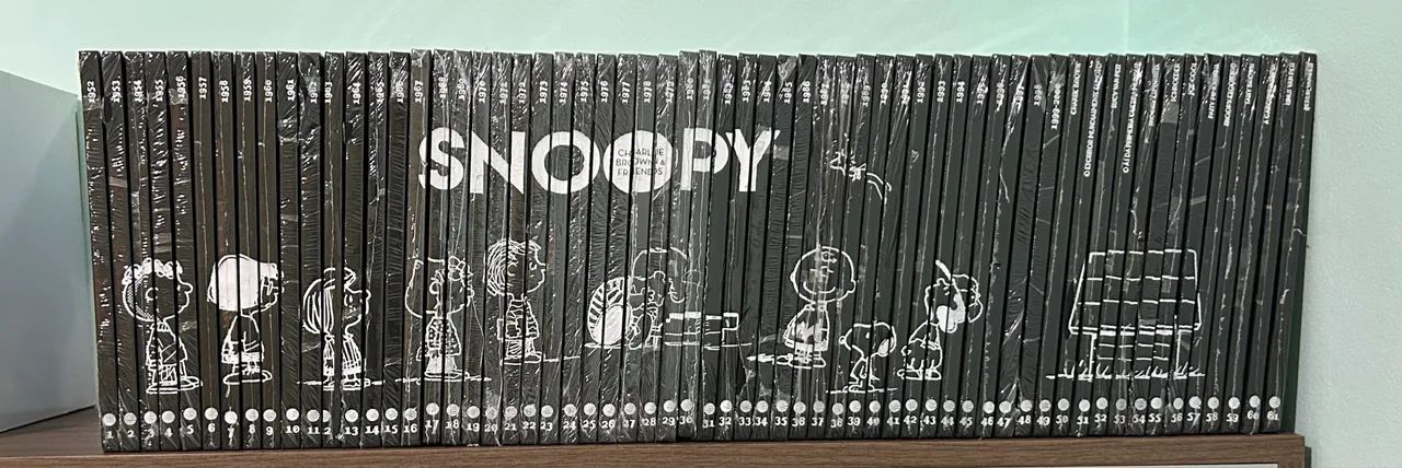 Coleção Completa de Livros Planeta DeAgostini Peanuts Snoopy com