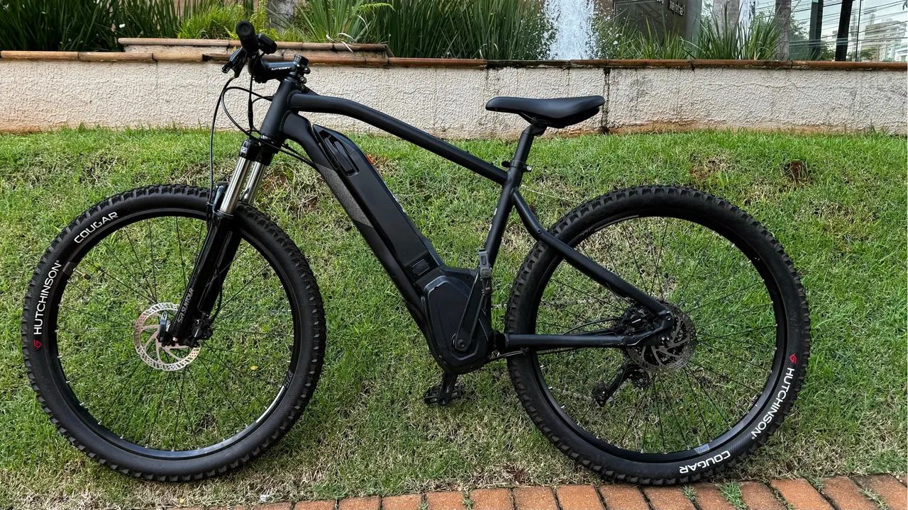 BICICLETA MTB ASSISTIDA E-ST 500 PRETO 27,5" 