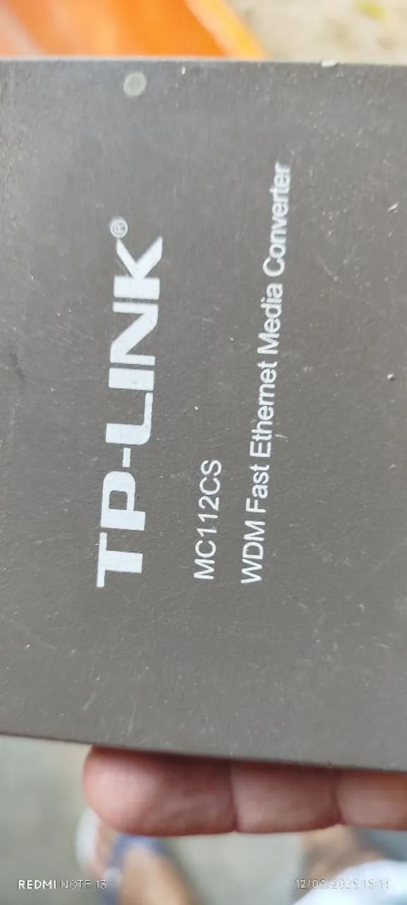 Conversor de mídia TP-LINK MC112CS