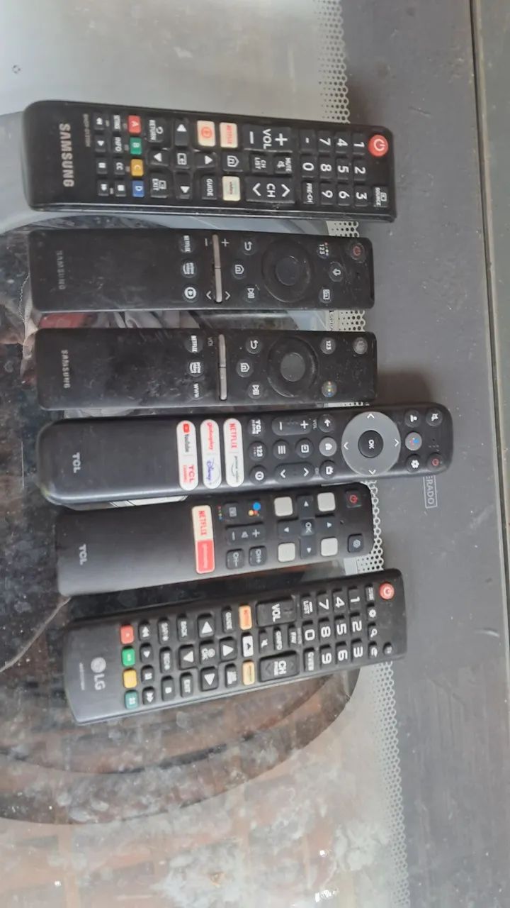 Controle tv smart  SAMSUNG/ LG / TCL 