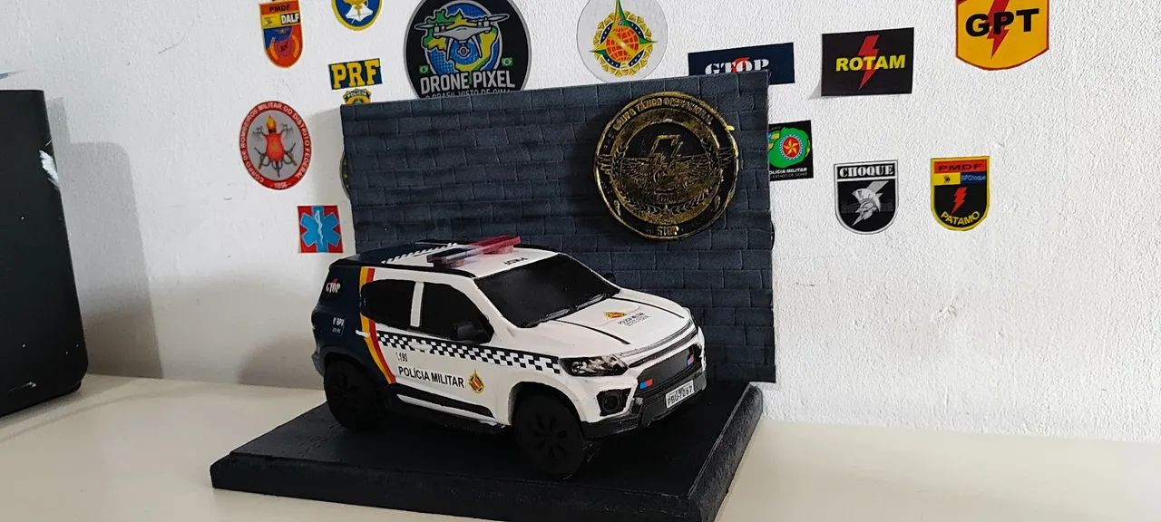 Miniatura Trailblazer da Polícia  - Foto 5
