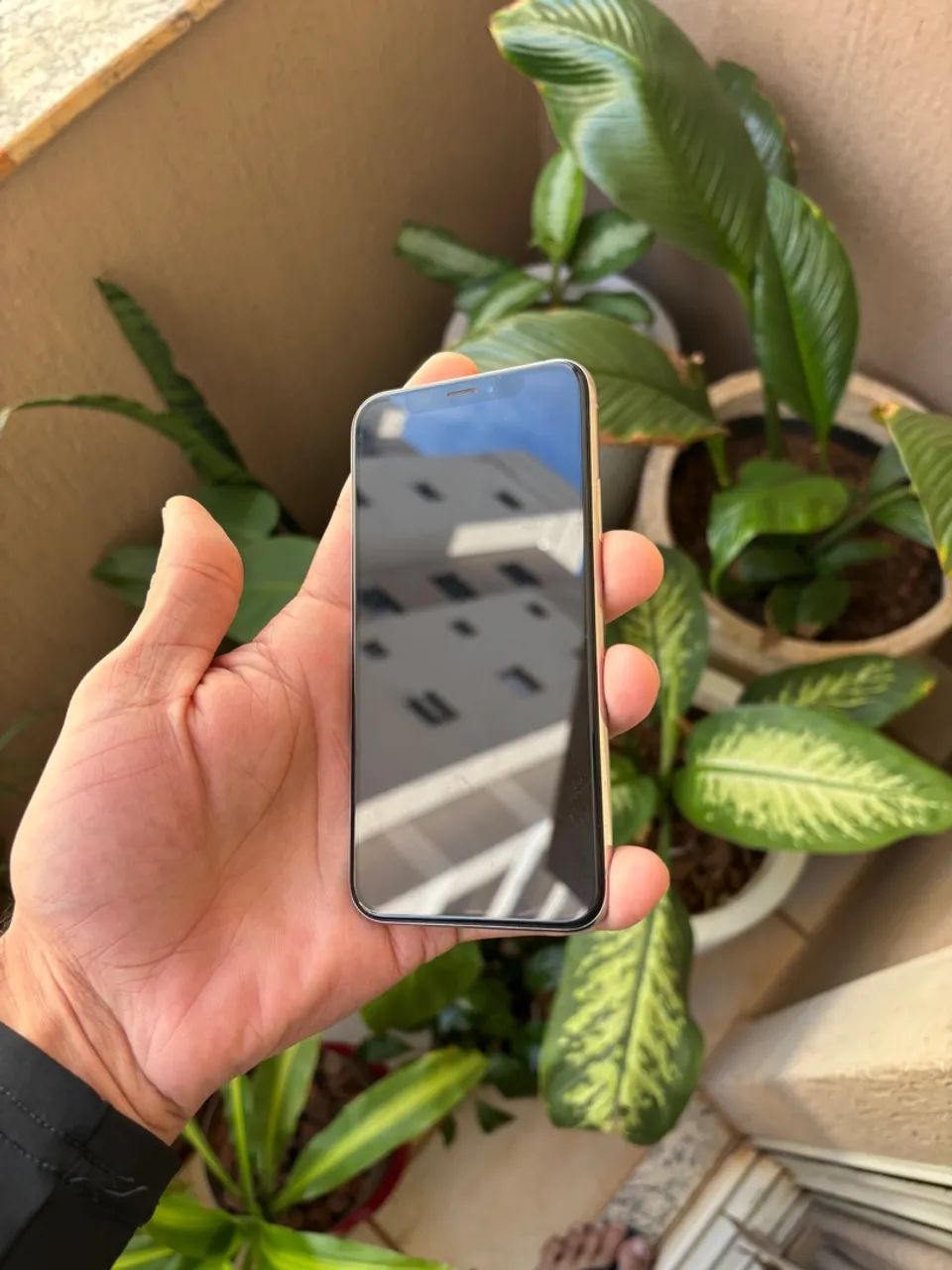 Vendo IPhone X (erro no Face ID) super bonito branco tela sem riscos  - Foto 5